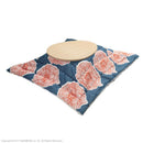 こたつセット コタツテーブル こたつ掛布団 掛け布団 120×90cm 楕円形 丸型 丸形 北欧 薄型ヒーター 継ぎ脚 高さ 変更 調整 調節 折りたたみ 折り畳み 折れ脚 【納期B】【mst-n11100382】