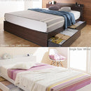 ベッドフレーム 単品 フレームのみ シングル S マットレス別売り 【納期A】【mst-oi-3500047】