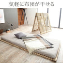 すのこベッド スノコ すのこ 折りたたみ 折り畳み 二つ折り シングル S 通気性 軽い 軽量 天然木製 桐 省スペース コンパクト 収納 GOOD DESIGN 敷布団別売り 【納期A】【mst-t0500017】