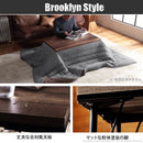 こたつテーブル 単品 コタツ 100×50cm 北欧 アメリカン カジュアル アメカジ スタイリッシュ モダン ブルックリン センターテーブル ローテーブル おしゃれ 【納期A】【mst-t0700007】