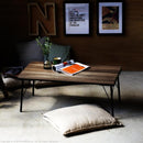 こたつテーブル 単品 コタツ 100×50cm 北欧 アメリカン カジュアル アメカジ スタイリッシュ モダン ブルックリン センターテーブル ローテーブル おしゃれ 【納期A】【mst-t0700007】