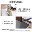 WALL V3 ハイタイプ コーナー兼用自立ベース専用 フロアシート 床 傷 凹み 防止 フローリング 保護 マット シート 単品 テレビスタンド別売り 【納期A】【mst-wlpc96110】