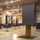 WALL テレビスタンド PRO ベースタイプ モニター台 モニタースタンド 自立 おしゃれ 壁寄せ 会議室 応接 オフィス 学校 リビング 店舗 看板 ショップ 大型 【納期A】【mst-wltve5】