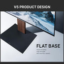 WALL テレビスタンド V5 ハイタイプ 80インチ対応 80型まで テレビ台 TV台 TVスタンド モニター台 モニタースタンド 自立 壁寄せ スタイリッシュ おしゃれ 大型 【納期A】【mst-wltvk6】