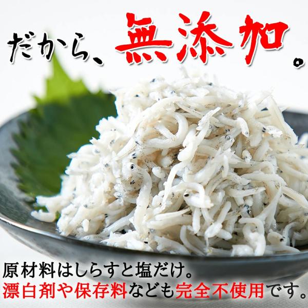 釜揚げしらす 500g 無添加 業務用 漂白剤 保存料 添加物不使用