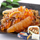 松前漬け 300g いくら ふかひれ あわび 数の子 冷凍 松前漬 海鮮 郷土料理 ご飯の友 お供 昆布 イカ 鮑 フカヒレ 高級品 海鮮丼 陸前高田 【納期E】【nk00000116】