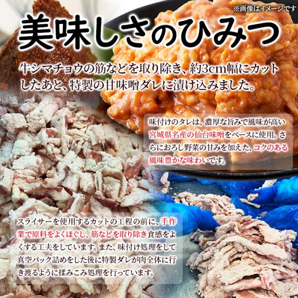ホルモン 牛ホルモン 味噌 みそ味 焼肉 焼き肉 味付け済み 味付き 牛大腸 シマチョウ 牛肉 大容量 1kg もつ煮風 野菜炒め もつ鍋風 BBQ 【納期E】【nk00000137】