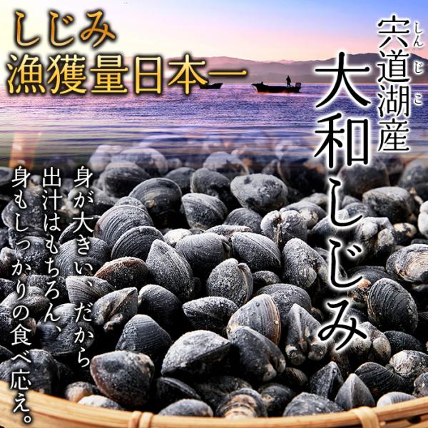 しじみ 大粒 国産 冷凍 宍道湖 大和シジミ しじみ貝 大きい 貝 殻付き ミネラル豊富 砂抜き不要 酒蒸し 炊き込みご飯 みそ汁 大容量 1kg