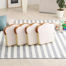 クッション 座布団 おもしろ パン 食パン トースト かわいい フロアクッション パンクッション 2枚セット 【納期C】【sgl-10096】