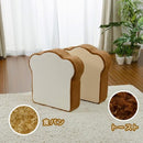 クッション 座布団 おもしろ パン 食パン トースト かわいい フロアクッション パンクッション 2枚セット 【納期C】【sgl-10096】