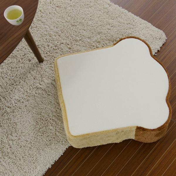 クッション 座布団 おもしろ パン 食パン トースト かわいい フロアクッション パンクッション 2枚セット 【納期C】【sgl-10096】