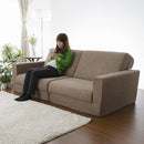 ワイドソファベッド ワイドソファベーッド 2人掛け 二人掛け 3年保証 【納期C】【sgl-10104】