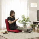 座椅子 姿勢 腰痛 背筋 まっすぐ コンパクト リクライニング 日本製 【納期C】【sgl-10109】