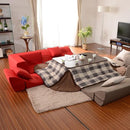 コーナーソファー ロータイプ こたつ L字 フロアソファ ローソファー おしゃれ 北欧 【納期C】【sgl-10110】