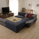 コーナーソファー ロータイプ こたつ L字 フロアソファ ローソファー おしゃれ 北欧 【納期C】【sgl-10110】