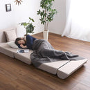 ソファーベッド 北欧 一人用 1人掛け ローソファ 折りたたみ おしゃれ 【SH-07-LAW1P】 【納期C】【sgl-10139】