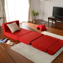 ソファーベッド 北欧 一人用 1人掛け ローソファ 折りたたみ おしゃれ 【SH-07-LAW1P】 【納期C】【sgl-10139】