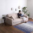 ソファベッド 2人掛け ロータイプ ワイド 幅広い 北欧 二人用 ポケットコイル 日本製 【SH-07-LAW2P】 【納期C】【sgl-10140】