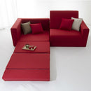 ソファベッド 2人掛け ロータイプ ワイド 幅広い 北欧 二人用 ポケットコイル 日本製 【SH-07-LAW2P】 【納期C】【sgl-10140】