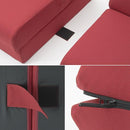 ソファベッド 2人掛け ロータイプ ワイド 幅広い 北欧 二人用 ポケットコイル 日本製 【SH-07-LAW2P】 【納期C】【sgl-10140】