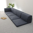 カバーリングソファ カバーリング 取り外し 生地 洗える コーナーソファ L字ソファ 3点セット 【納期C】【sgl-10154】