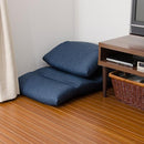 座椅子 おしゃれ リクライニング ハイバック コンパクト 折りたたみ 日本製 【納期C】【sgl-10163-d】