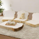 座椅子 子供用 低反発 ウレタン 座いす こども キッズサイズ 食パン パンクッション 【納期C】【sgl-10173】