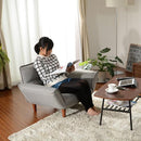 ソファ 一人掛け おしゃれ ソファー リクライニング 一人暮らし 1人掛け カウチソファ カウチソファー 肘掛け ひじ付き 北欧 日本製 ポケットコイル コンパクト 【納期C】【sgl-10183】