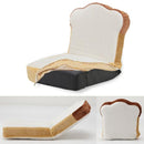 座椅子 コンパクト かわいい デザイン おもしろ パン 食パン トースト リクライニング カバーリング パン座椅子 日本製 【納期C】【sgl-10187】