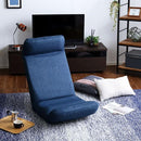 座椅子 カバーリング リクライニング 日本製 ウレタン 腰痛 コンパクト収納 折り畳み 洗濯 上タイプ 【納期C】【sgl-10188】