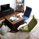 座椅子 カバーリング リクライニング 日本製 ウレタン 腰痛 コンパクト収納 折り畳み 洗濯 上タイプ 【納期C】【sgl-10188】