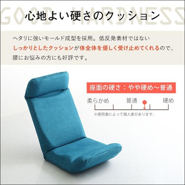 座椅子 カバーリング リクライニング 日本製 ウレタン 腰痛 コンパクト収納 折り畳み 洗濯 上タイプ 【納期C】【sgl-10188】