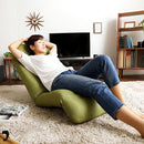 座椅子 カバー 洗える リクライニング ハイバック 日本製 おしゃれ 北欧 折りたたみ コンパクト 腰痛 【納期C】【sgl-10189】