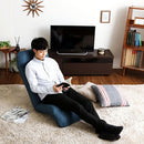 座椅子 カバー 洗える リクライニング ハイバック 日本製 おしゃれ 北欧 折りたたみ コンパクト 腰痛 【納期C】【sgl-10189】