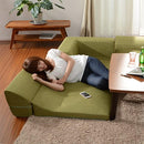 フロアソファ こたつ L字 コーナーソファ ロータイプ ローソファー おしゃれ 北欧 【納期C】【sgl-10191】