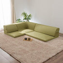 フロアソファ こたつ L字 コーナーソファ ロータイプ ローソファー おしゃれ 北欧 【納期C】【sgl-10191】