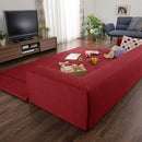 カバーリングソファ 三人掛け プレイマット付き ローソファ 変形 【納期C】【sgl-10194】