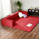 ソファー 三人掛け マットつき 折りたたみ カバーリング 洗える ローソファ 【納期C】【sgl-10195】