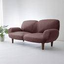 ソファー 二人掛け ラブソファ かわいい リクライニング ポケットコイル 起毛 生地 【SH-07-NST】 【納期C】【sgl-10196】