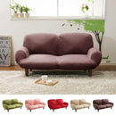 ソファー 二人掛け ラブソファ かわいい リクライニング ポケットコイル 起毛 生地 【SH-07-NST】 【納期C】【sgl-10196】