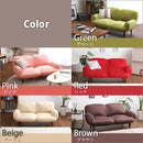 ソファー 二人掛け ラブソファ かわいい リクライニング ポケットコイル 起毛 生地 【SH-07-NST】 【納期C】【sgl-10196】