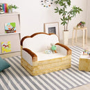 パンソファベッド 食パン おもしろデザイン かわいい おしゃれ 子供用 キッズ 日本製 【納期C】【sgl-10199】