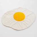 ブランケット ひざ掛け 膝掛け かわいい おもしろ めだま焼き 【納期C】【sgl-10213】