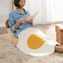 ブランケット ひざ掛け 膝掛け かわいい おもしろ めだま焼き 【納期C】【sgl-10213】