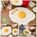 膝掛け ブランケット ひざ掛け かわいい おもしろい 玉子焼き 【納期C】【sgl-10214】