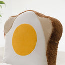 座椅子 リクライニング 食パン 目玉焼き かわいい おもしろ デザイン 国産 【納期C】【sgl-10223】