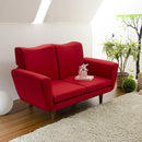 2人掛けソファ 脚付き 一人暮らし カウチ おしゃれ 二人用 ソファー リクライニング 【納期C】【sgl-10242】