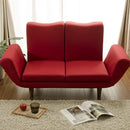 2人掛けソファ 脚付き 一人暮らし カウチ おしゃれ 二人用 ソファー リクライニング 【納期C】【sgl-10242】