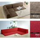 コーナーソファ ローソファー デニム調 タスク ダリアン カバーリング 洗える リクライニング セパレート こたつに合わせる 軽量 軽い 日本製 【納期C】【sgl-10252】