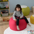 ビーズクッション 小さめ おしゃれ 子供 かわいい インテリア 椅子 スツール オットマン 腰掛け 洗濯 カバー 【納期C】【sgl-10253】